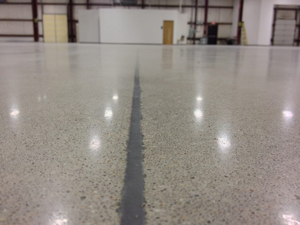 close up of a concrete floor