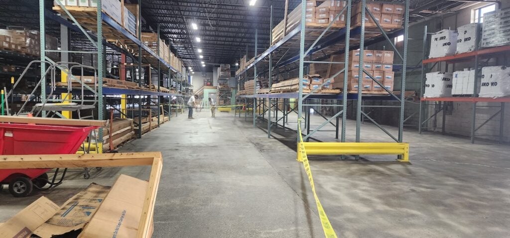 Mclean Resinous floor finished