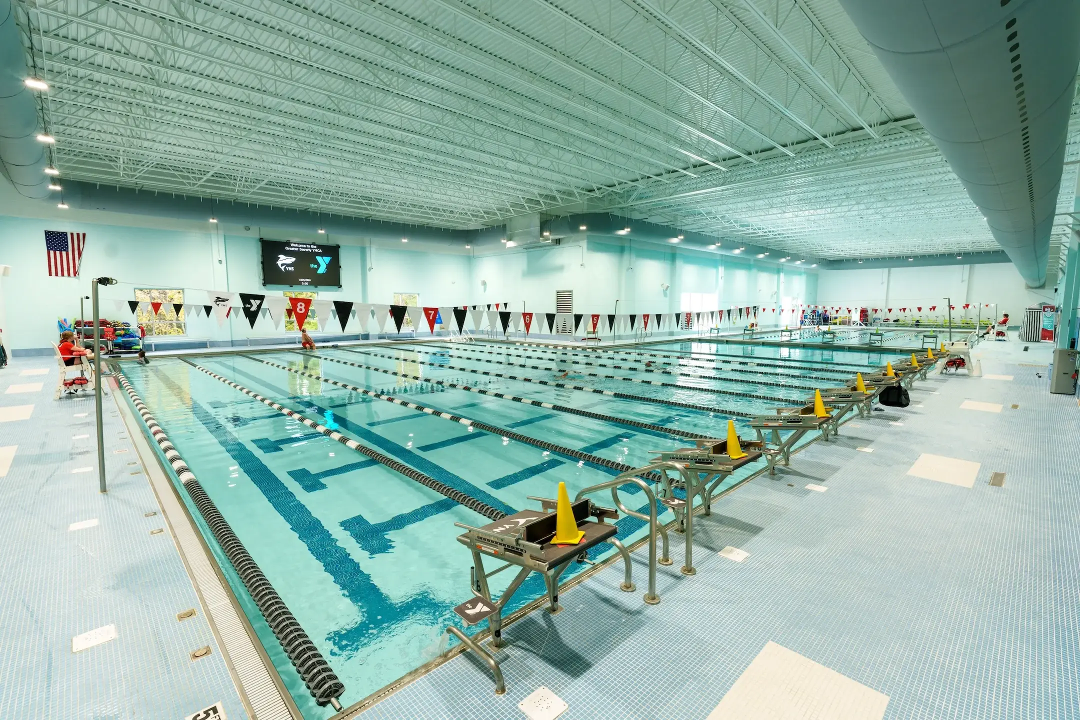 Mclean industrial paint on pool