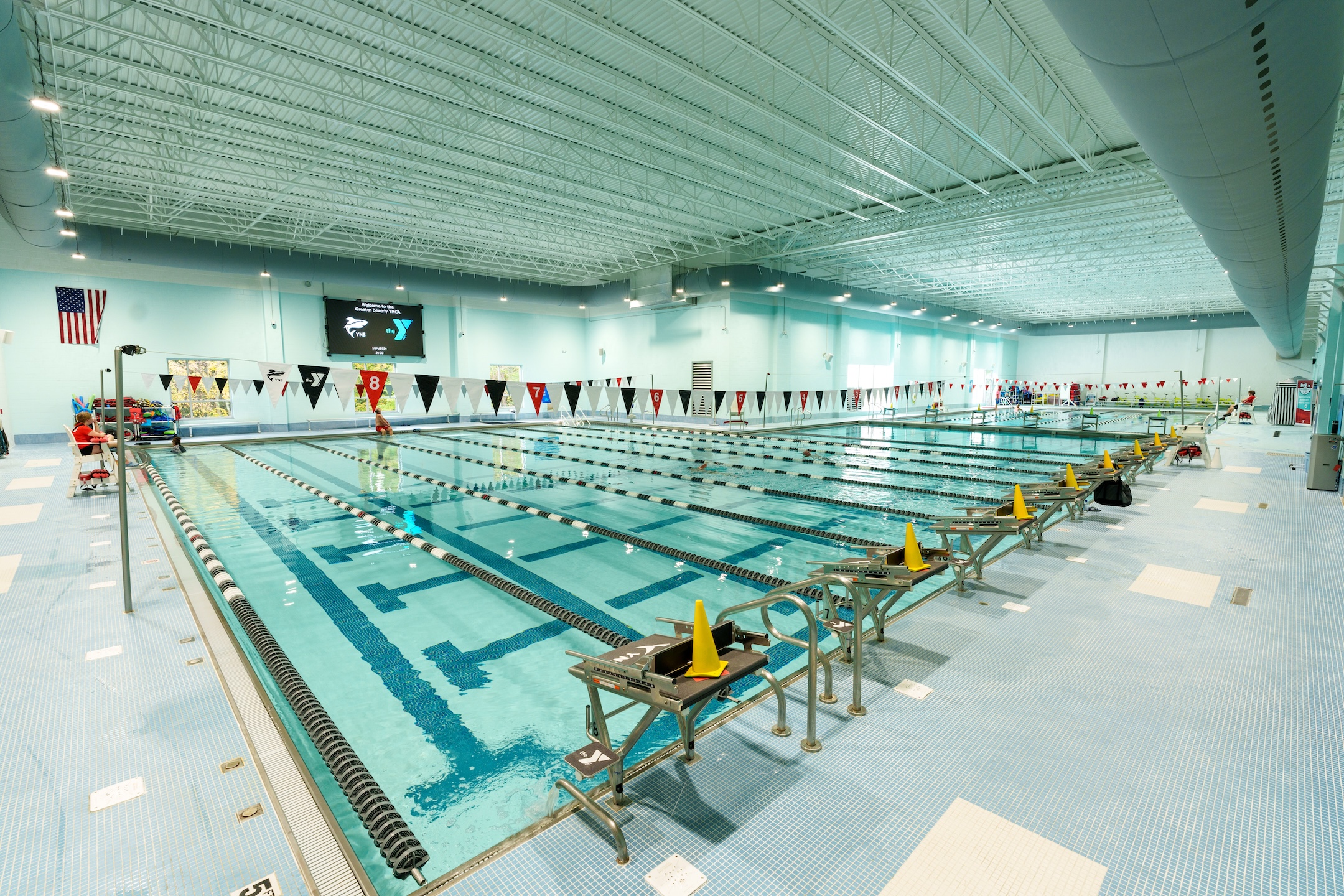 Mclean industrial paint on pool