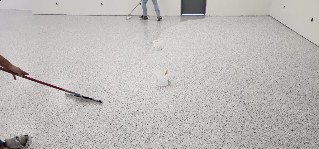 industrial painting services epoxy floor coating