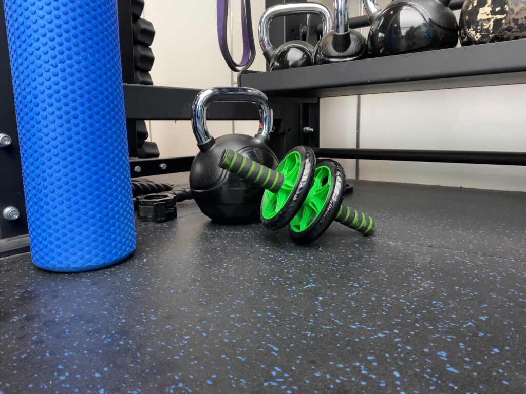 rubber floor gym