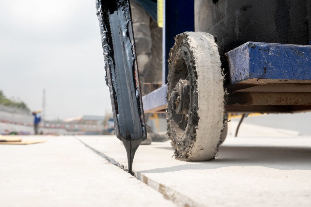 concrete sealing machine