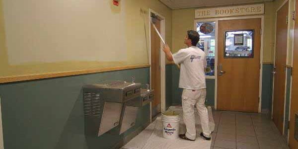 commercial hallway painting service